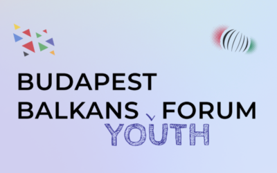 Call for Applications: Budapest Balkans YOUTH Forum